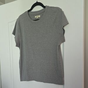 Madewell Gray Short Sleeve Tee XL